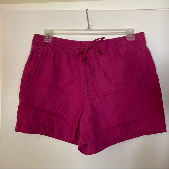 Athleta Retreat Linen Short Pink L - Picture 1 of 3